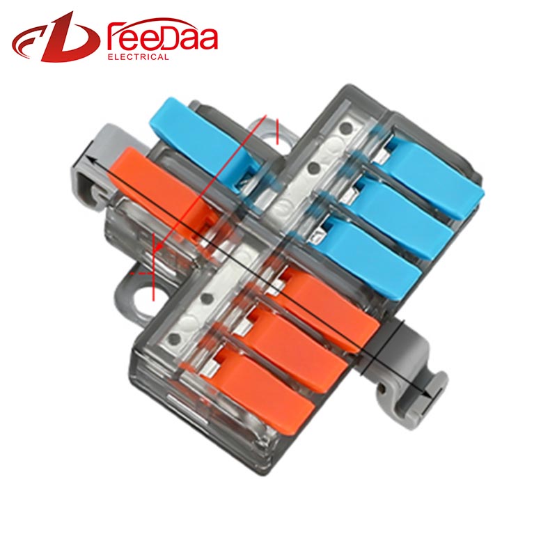PCT-5226D এর মধ্যে 6 এর মধ্যে দ্রুত তারের তারের সংযোগকারী